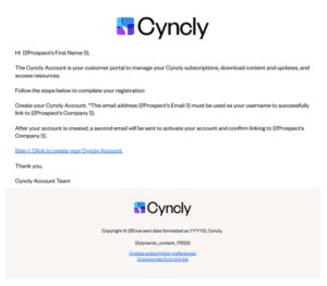 Cyncly Account.